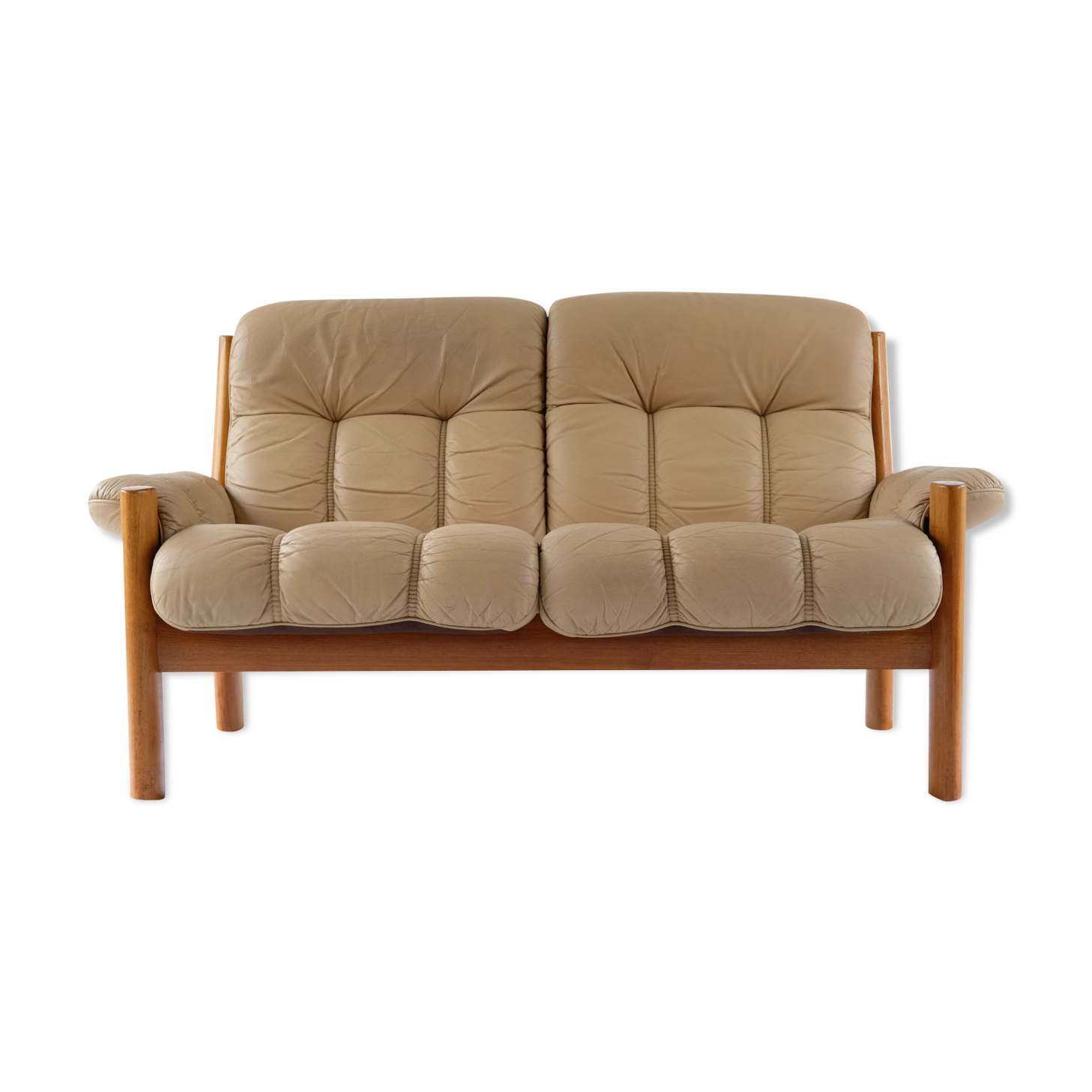Two-Seater Teak Sofa Model Montana from Ekornes, Norway 1970's