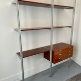 Modular css system bookcase by George Nelson by mobilier international