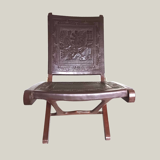 Angel I. Pazmino for Muebles De Estilo lounge chairs, Ecuador 1964