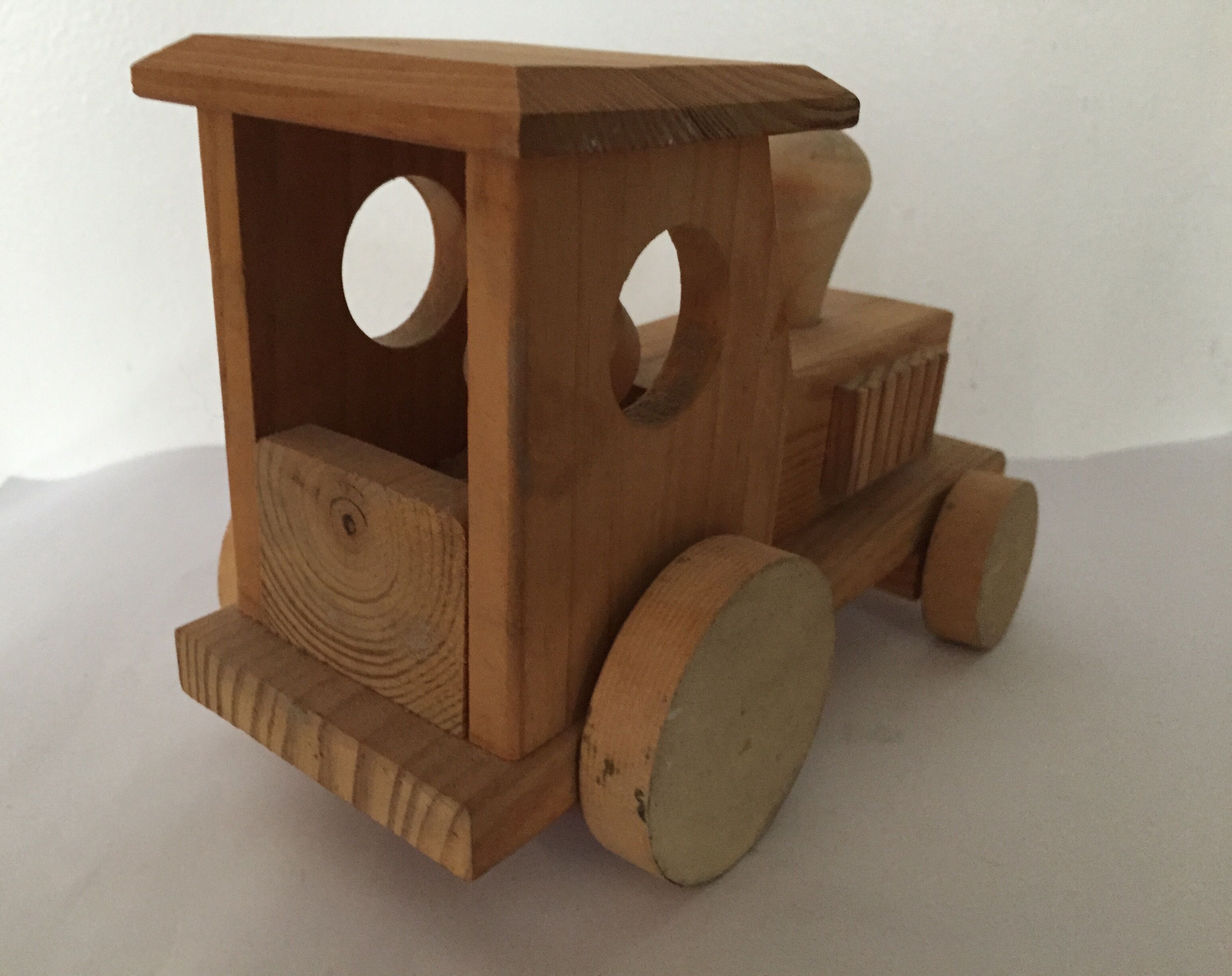 Wooden train set