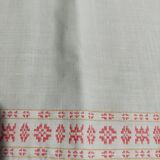 Series of three linen thread table runners from the early 20th century