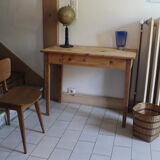 Raw wooden table