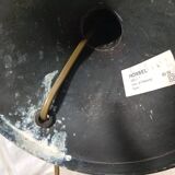 Gold metal and mother-of-pearl lamp from the 70s