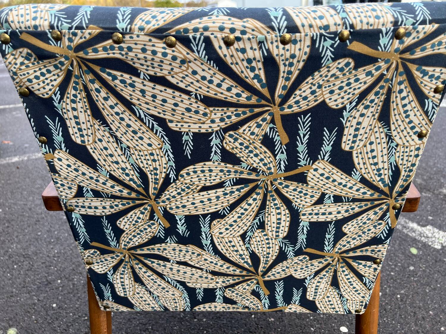 Fauteuil vintage scandinave 70’s