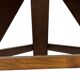 Table basse ronde brutaliste, années 60