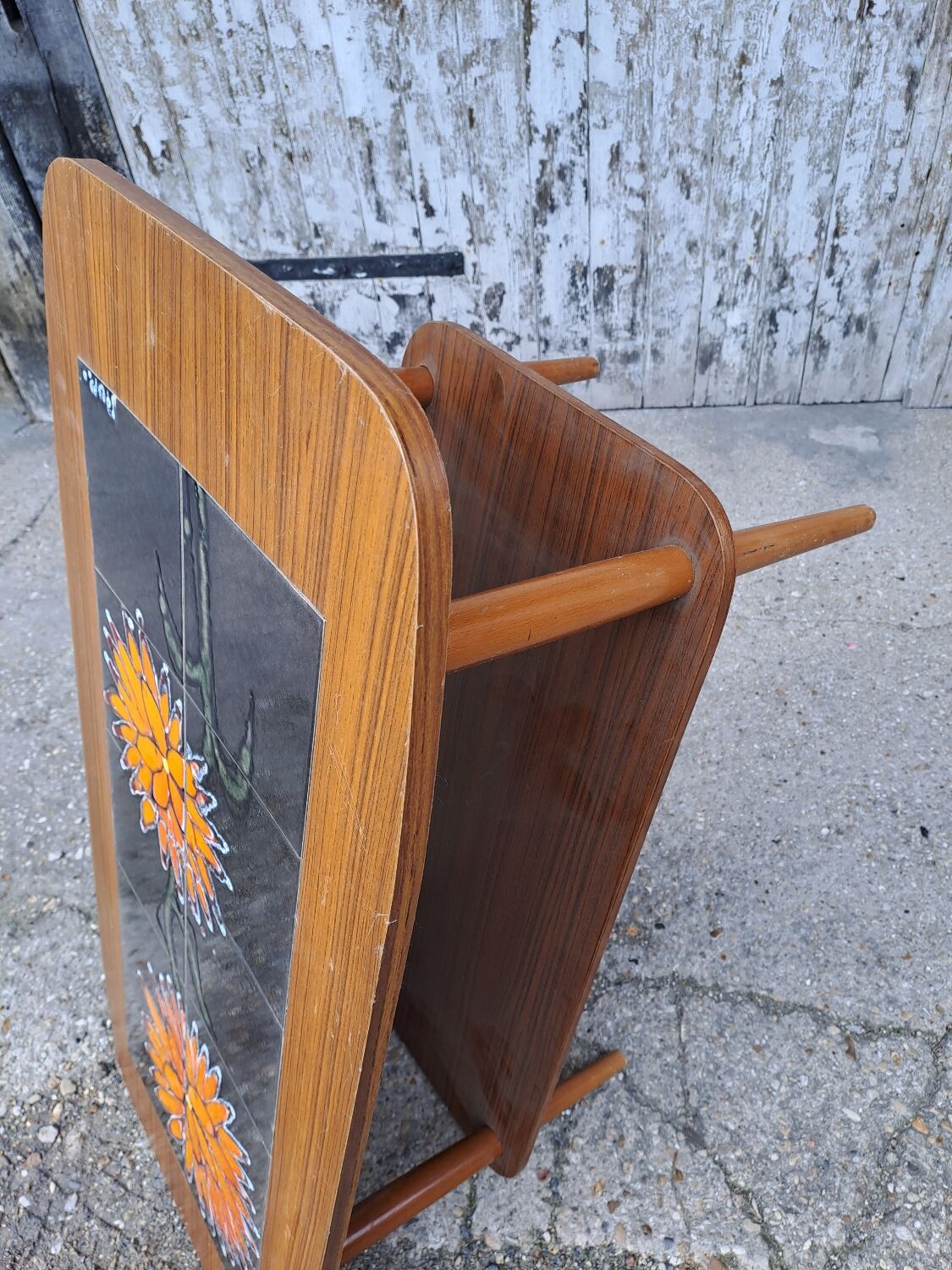 Vintage mosaic coffee table