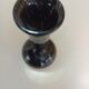 Iridescent black vase signed by the Phoenician Malta