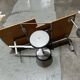 Raul Barbieri and Giorgio Marianelli adjustable light wood bar trolley