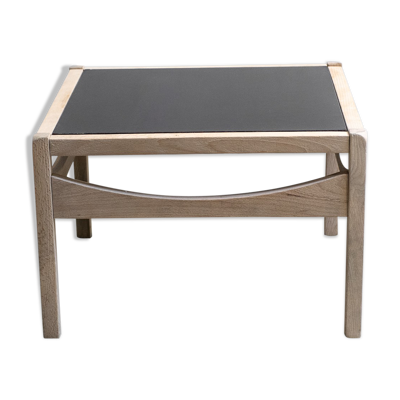 Table basse Baumann Bois du milieu du siècle 1970'