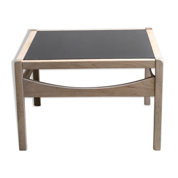 Table basse Baumann Bois du milieu du siècle 1970'