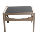 Table basse Baumann Bois du milieu du siècle 1970'