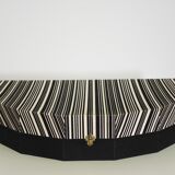 Silver and tin coffee set, 1970s, set of 25