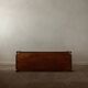 Vintage Teak Coffee Table, Mid Century Modern, Sculptural Arched Stretchers