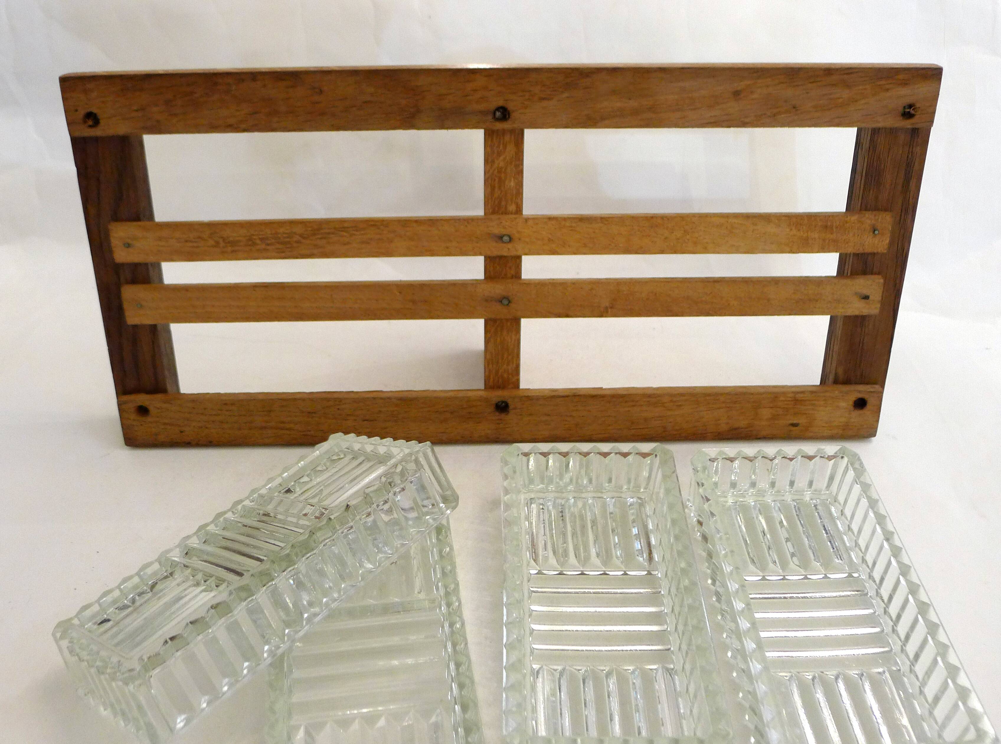 Art Deco mid-century aperitif platter