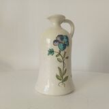 Pichet vintage en grès vernissée signé