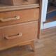 Compass foot dressing table from the 50s