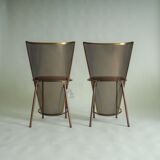 Set of 2 Sevilla EXPO '92 chairs by Frans Van Praet for Belgochrom (#35 & #36 /100)