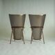 Set of 2 Sevilla EXPO '92 chairs by Frans Van Praet for Belgochrom (#35 & #36 /100)