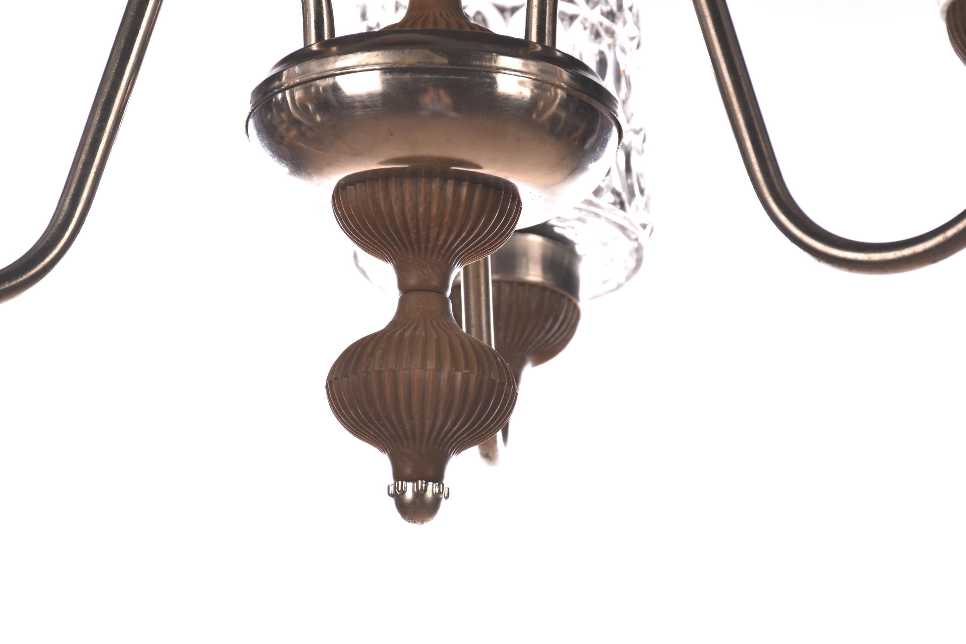 Lustre vintage brocante plafonnier