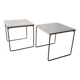 Brabantia side tables 1970s minimalist design