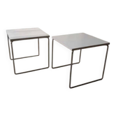 Brabantia side tables 1970s minimalist design