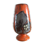 Vase Vintage en Céramique émaillée