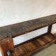 Former bench in oak