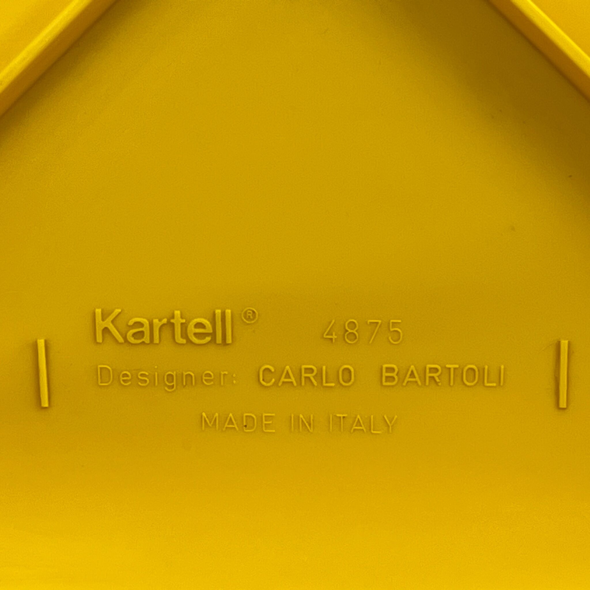 Carlo Bartoli for Kartell - 4875 chair - Italian Design Icon