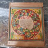 Goose game board made of wood