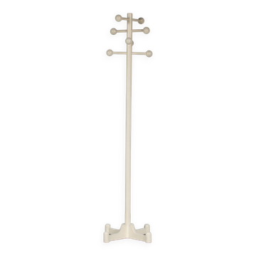1970s White wooden coat rack from Italy