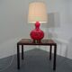 Glass floor lamp by Peil & Putzler, 1970s