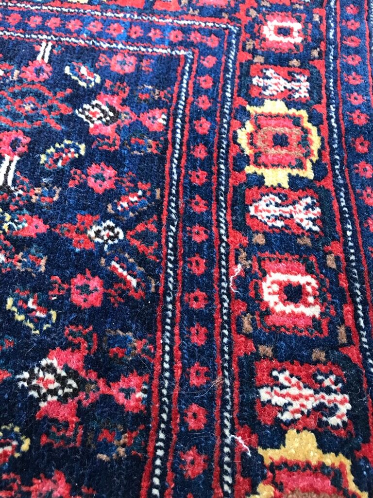 Tapis ancien senneh persan 108x148cm