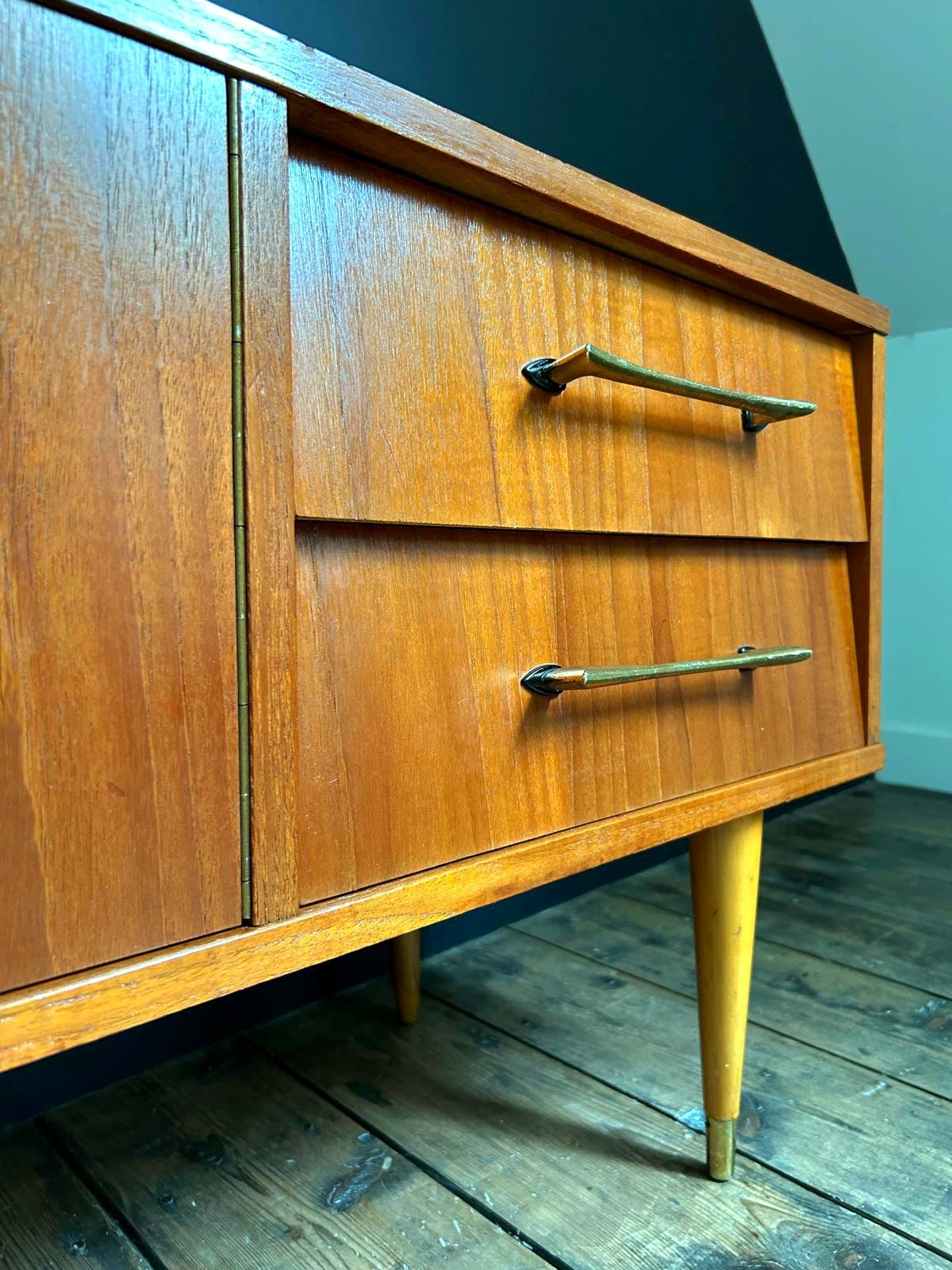 Vintage enfilade, antique TV cabinet.