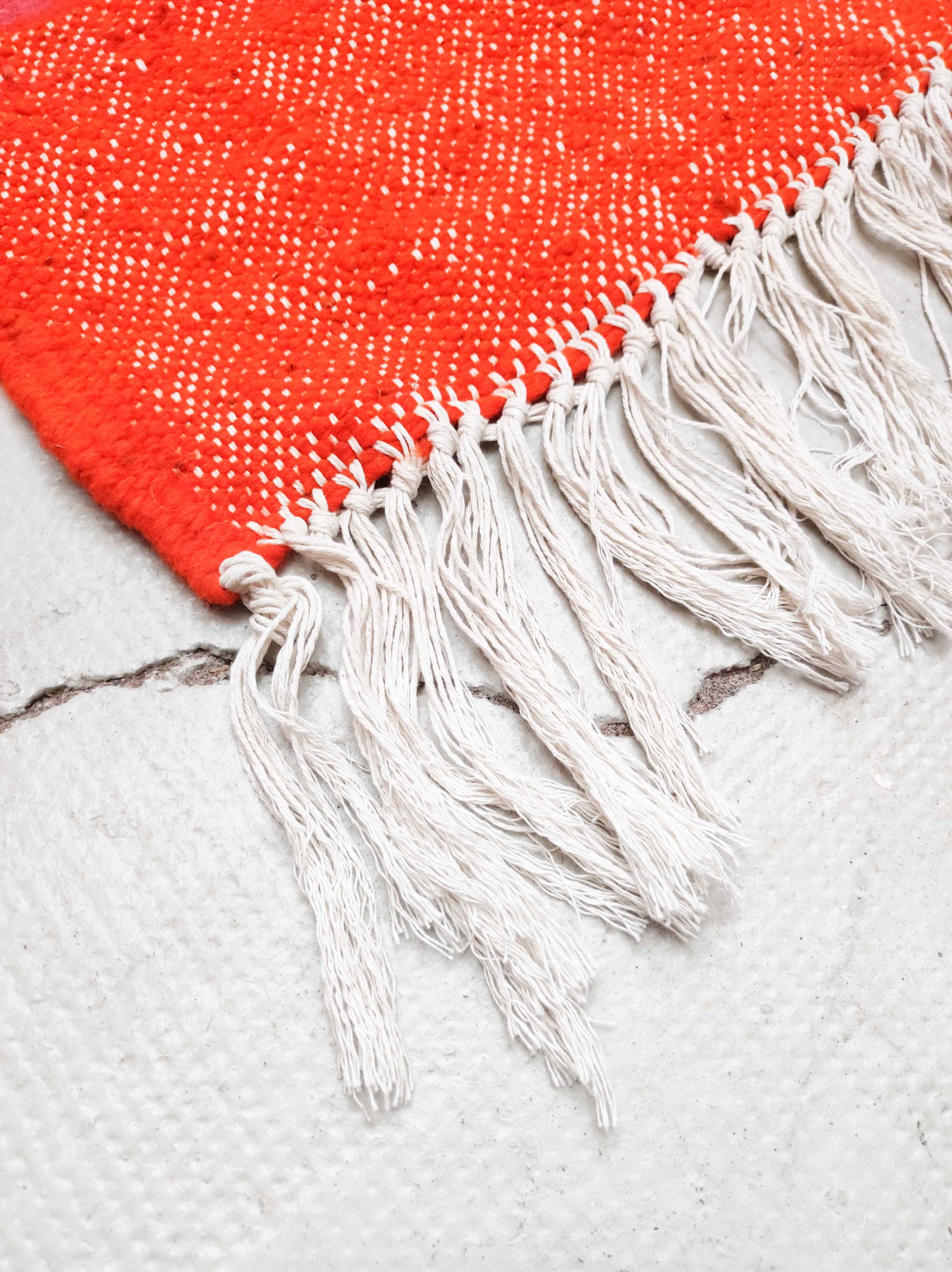 Contemporary Moroccan Berber kilim 3.06x1.89m new 100% wool