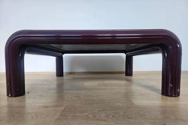 Rare Midcentury Coffee Table Orsay, Knoll, Gae Aulenti