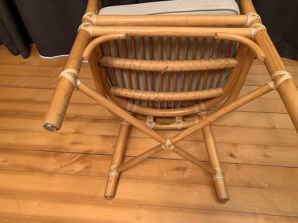 American armchair from McGuire, 1970s