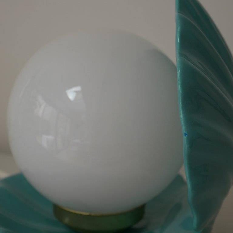 Blue shell lamp