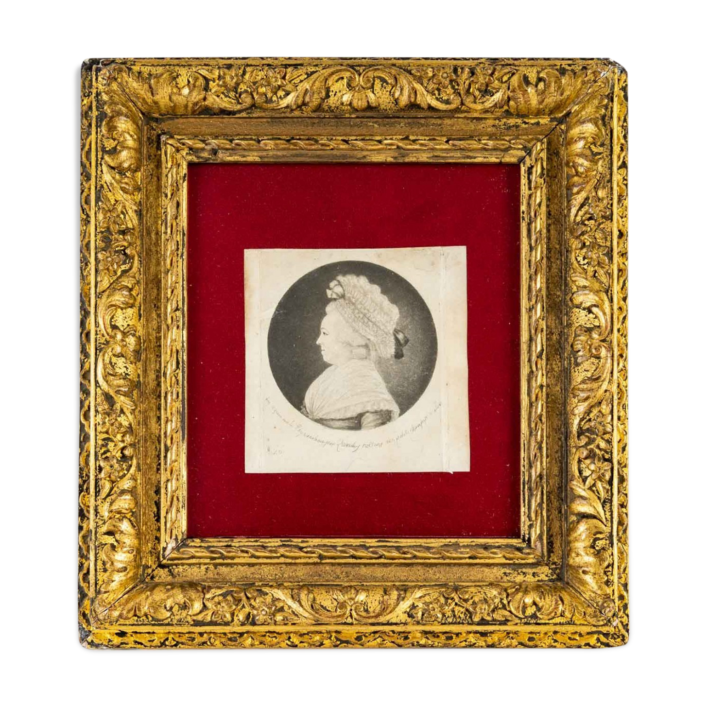 Small Portrait of Madame de Fougeroux de Bondaroy