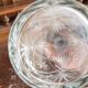 Pair of crystal and metal decanters