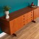 Vintage Teak Vanson Sideboard, British 1970s By Peter Haywood