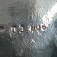 Large glass bowl RCR Colle - snail base in silver 925 by Carapelli & Miniati