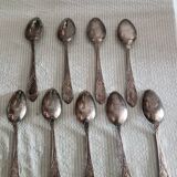 Silver metal soup spoon Ag 800 Marly style