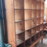Large industrial shelving unit