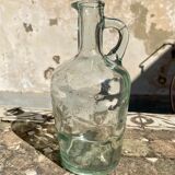 Vintage Glass Bottle For Olive Oil