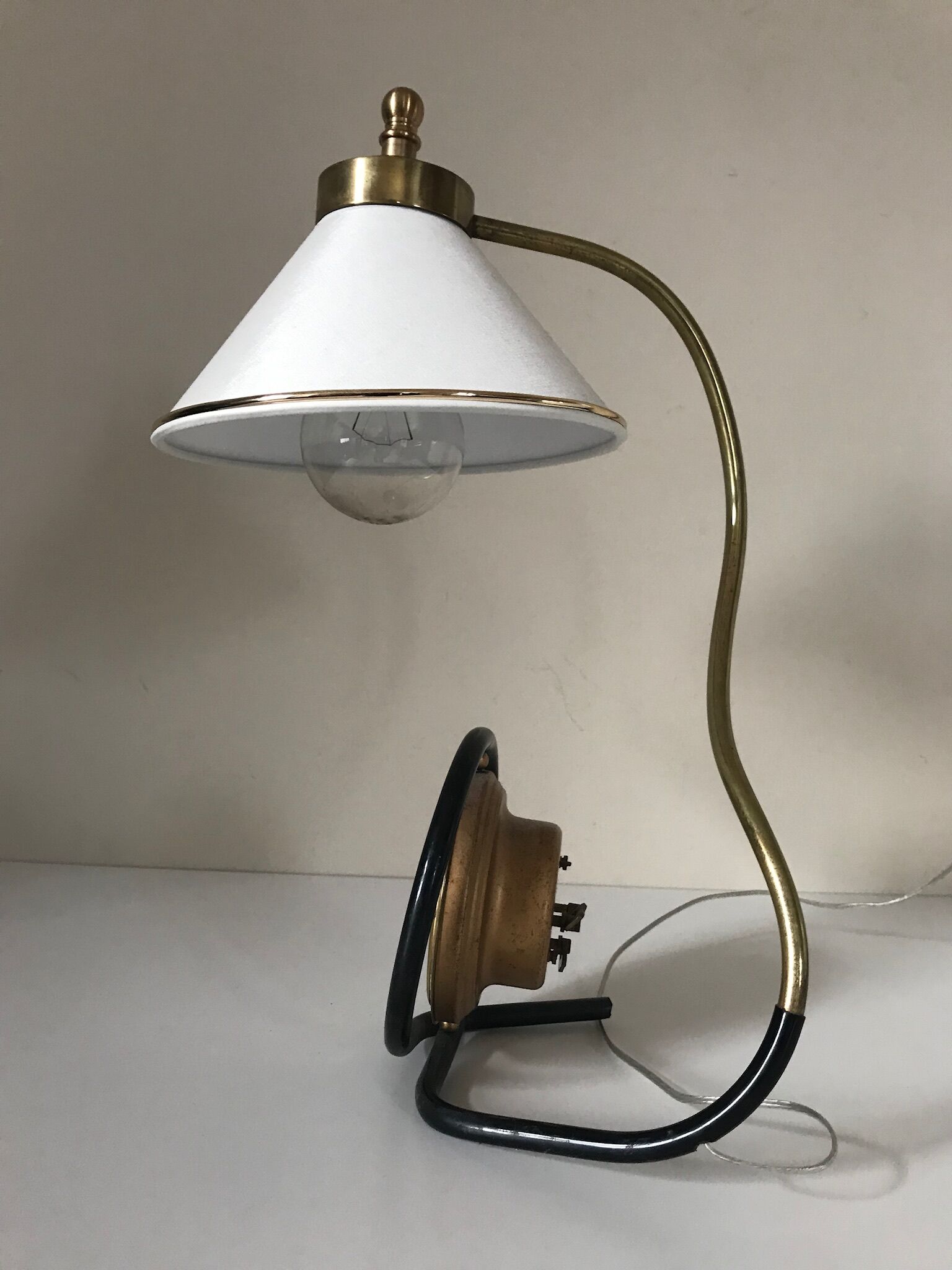 Lamp alarm clock vintage 60s bayard
