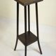 Sellette en bois pieds galbés 88 cm