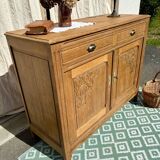 Art Deco oak sideboard