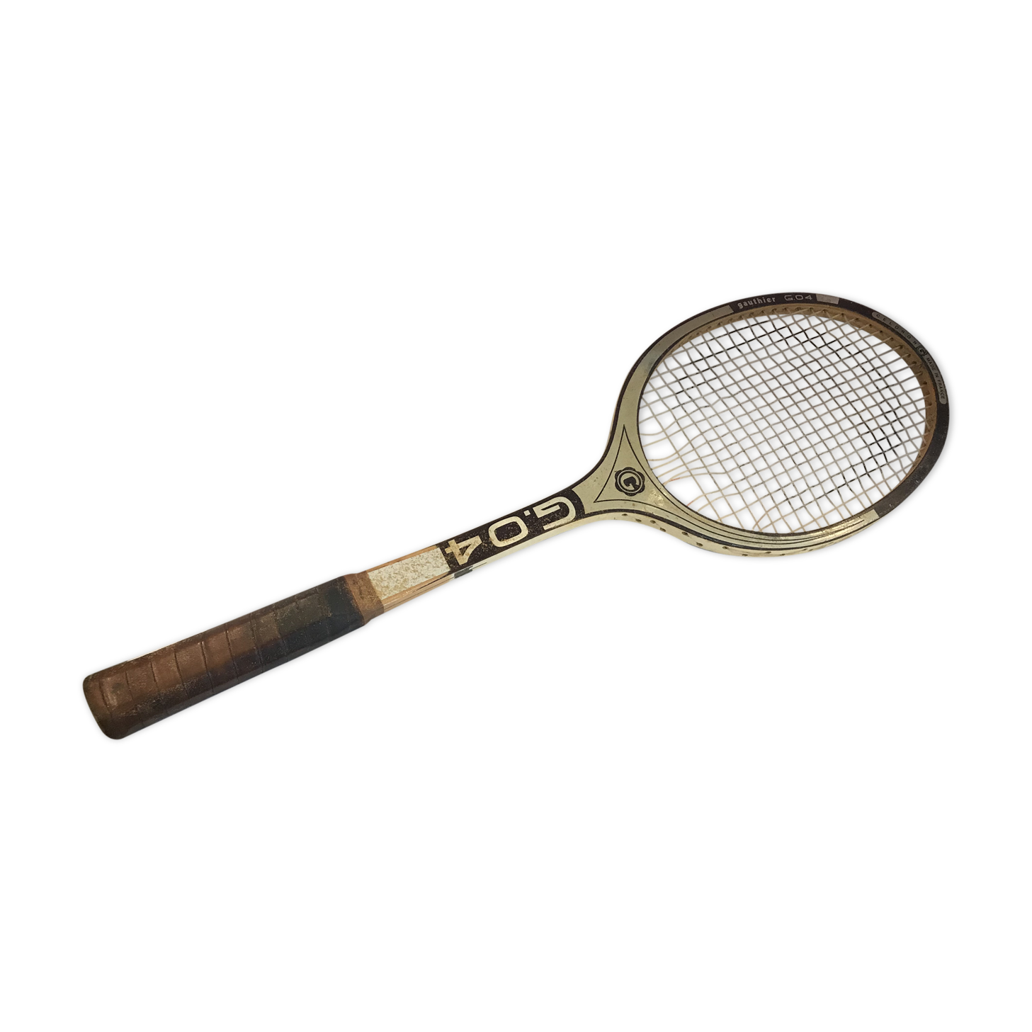 Raquette De Tennis Vintage Adidas – Occasion – Collection Ou Décoration
