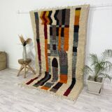 Handmade Moroccan Berber carpet 235 x 140 CM