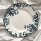 Round ironstone dish “Marie Louise” Saint Amand and Hamage